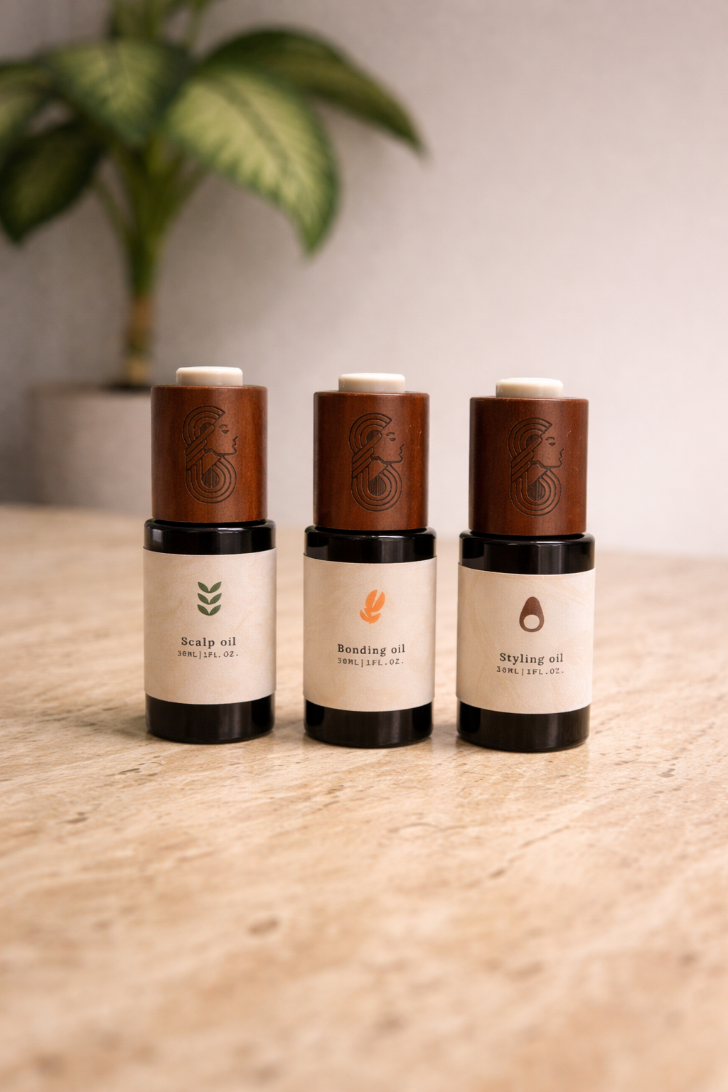 Nalué Hair oil trio